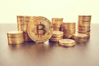 Altın bitcoins, kavram kripto para destesi