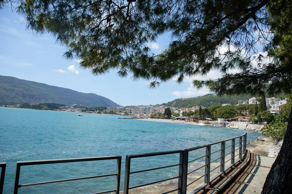Fantastisk Utsikt Över Vackra Havet Montenegro Sommardagen — Stockfoto