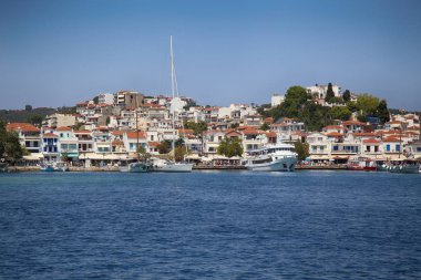 Panoramik Skiathos Town Skiathos Island Yunanistan