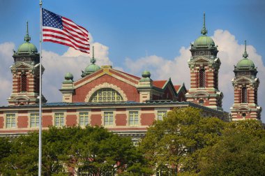 Ellis Adası Göç Müzesi Jersey city New York limanındaki Ellis Adasında