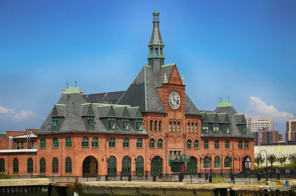 Central Railroad New Jersey Terminal Liberty Park — Stock Photo, Image