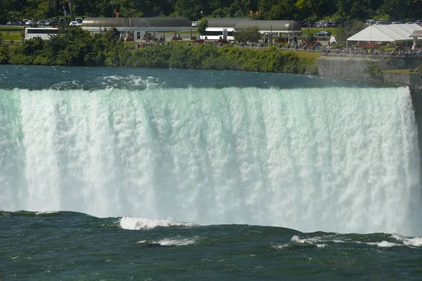 Primer Plano Niagara Falls Desde Estado Nueva York Estados Unidos —  Fotos de Stock