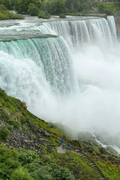 Niagara Falls Desde New York State Usa — Foto de Stock