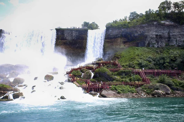 Bautiful Pohled Niagara Falls New York State Usa — Stock fotografie