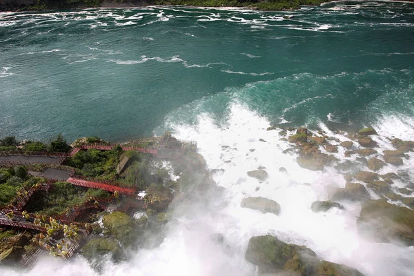 Bautiful Pohled Niagara Falls New York State Usa — Stock fotografie