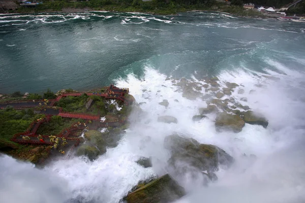 Bautiful Pohled Niagara Falls New York State Usa — Stock fotografie