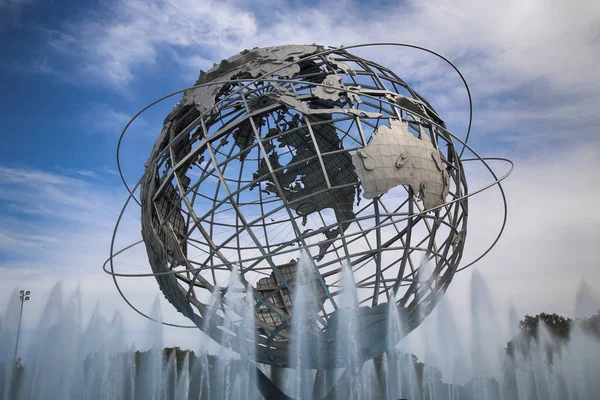 New York Usa Augusti 2018 Unisphere Världen Flushing Meadow Park — Stockfoto