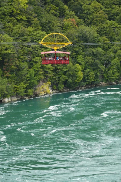 Niagara Falls Usa August 2018 Aero Cable Car Suspended Sturdy — Stock Photo, Image
