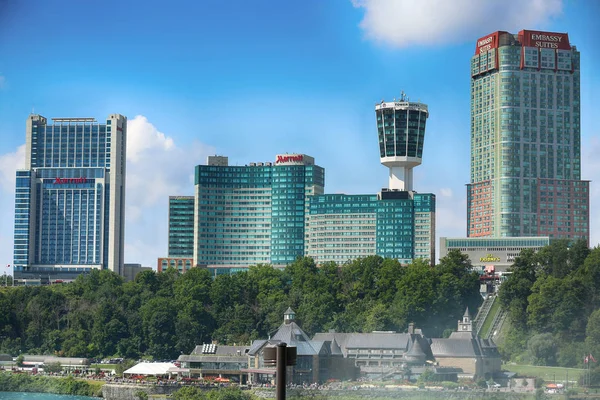 Niagara Falls Stany Zjednoczone Ameryki Sierpień 2018 Piękny Widok Wodospad — Zdjęcie stockowe