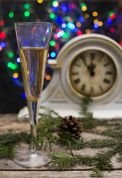 Silvestersekt — Stockfoto