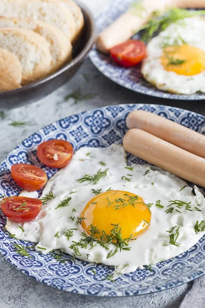 Breakfast Fried Egg — Stock Photo, Image