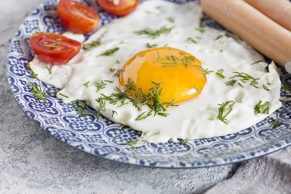 Breakfast Fried Egg — Stock Photo, Image