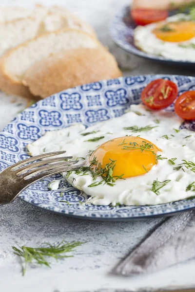 Breakfast Fried Egg — Stock Photo, Image