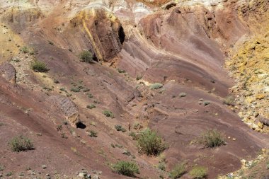Tepe kil farklı olarak adlandırılan Mars peyzaj, Kızıl-çene Vadisi, Chui bozkır, altay alanında gölgeler