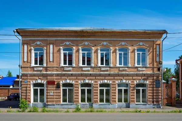 Mariinsk Russia June 2018 Building Former Printing House Merchant Preisman — Stock Photo, Image