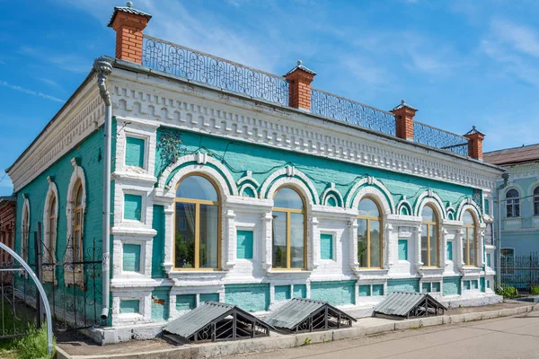 Mariinsk Russland Juni 2018 Ehemaliges Kaufmann Gurevich House Mariinsk Kemerowo — Stockfoto