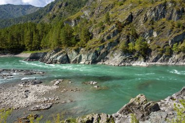 Katun'daki Kemal Nehri'nin birleştiği yer