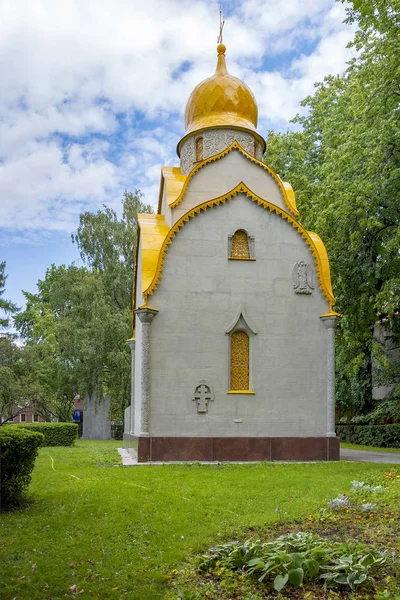 Каплиця прогорів на Новпристрохайе монастиря — стокове фото