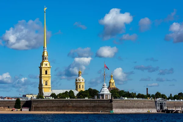 San Petersburgo Pedro Pablo Fortaleza Centro Histórico — Foto de Stock