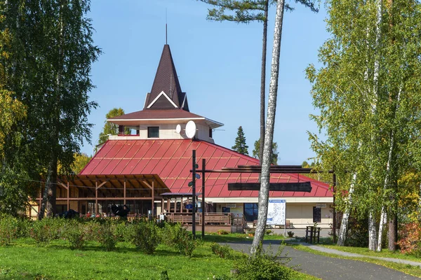 Kemerovo Region Kuzbass Russia September 2019 Ski Recreational Centre Mountains — 图库照片