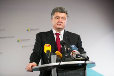 Petr Poroşenko Portresi - Ukrayna yeni cumhurbaşkanı