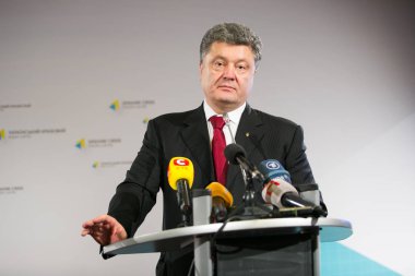 Petr Poroşenko Portresi - Ukrayna yeni cumhurbaşkanı