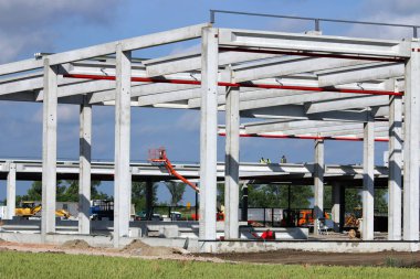 yeni fabrika inşaat sitesi sanayi bölgesi