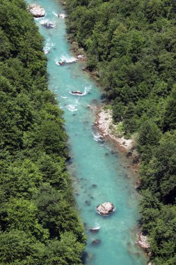 Tara nehir Karadağ yaz sezonu