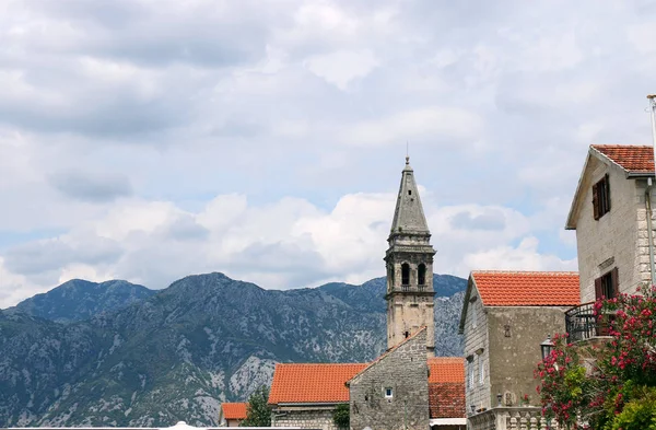 Alte Stadt Perast Bucht Von Kotor Montenegro — Stockfoto