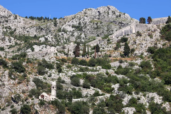 Saint John Pevnosti Krajina Kotor Černá Hora — Stock fotografie