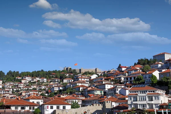 Forteresse Vieille Ville Ohrid Macédoine — Photo