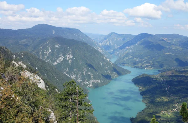 Διάσημο Άποψη Banjska Stena Tara Ορεινό Τοπίο Σερβία — Φωτογραφία Αρχείου