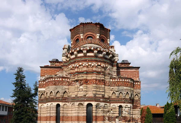 Igreja de Cristo Pantocrator cidade velha Nessebar Bulgária — Fotografia de Stock