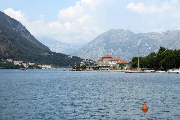Ciudad de Kotor Bahía de Kotor Montenegro paisaje — Foto de Stock