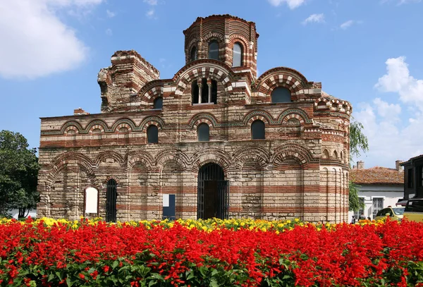 Iglesia Ortodoxa de Cristo Pantocrator Nessebar Bulgaria —  Fotos de Stock
