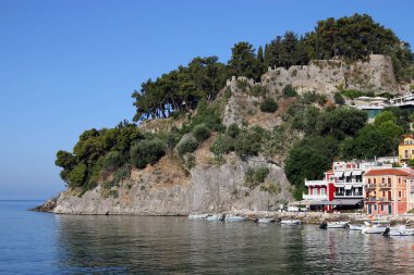 eski harap kale Parga Yunanistan