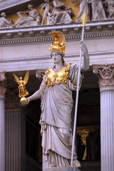 Статуя Паллады Афины — стоковое фото