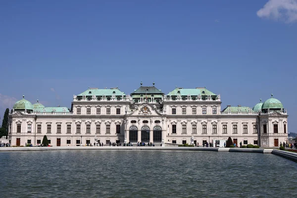 Palacio Belvedere en Viena hito Austria — Foto de Stock