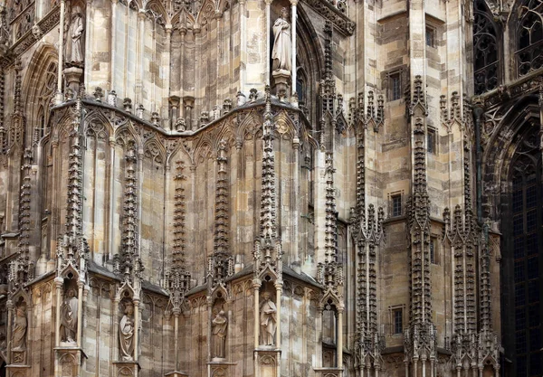 Saint stephens kathedrale skulpturen detail wien Österreich — Stockfoto