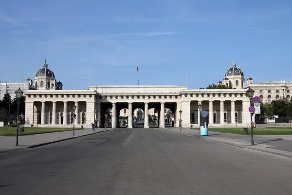 Heldenplatz Hofburg Vienna Austria — Foto Stock