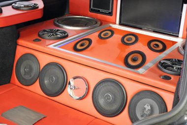 özel araba güçlü stereo ses sistemi
