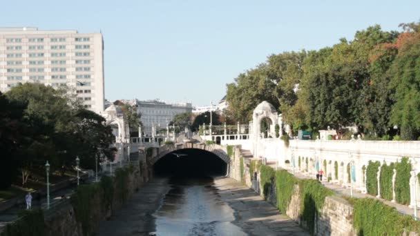 Stadtpark Vienna Áustria — Vídeo de Stock