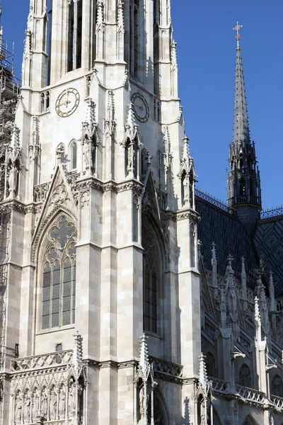 Votivkirche votivekirche außen wien Österreich — Stockfoto