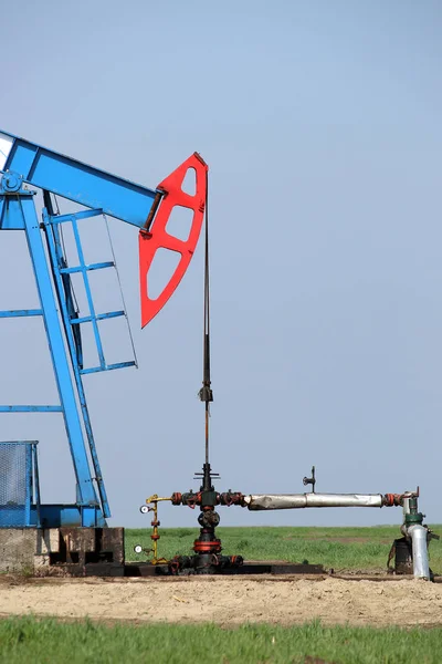 Przemysł pomp i rurociągów ropy naftowej — Zdjęcie stockowe