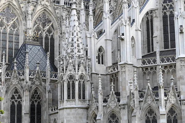 오스트리아 Votivekirche External Vienna — 스톡 사진