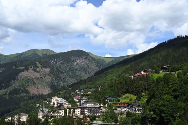 夏季奥地利糟糕的加斯坦风景 — 图库照片