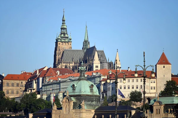 Prag Şatosu Çek Cumhuriyeti — Stok fotoğraf