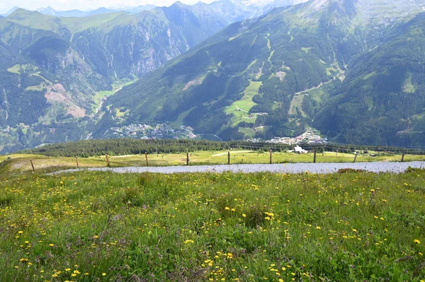 Stubnerkogel Berglandschap Zomerseizoen Oostenrijk — Stockfoto