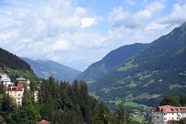 Bad Gastein Landschaft Sommersaison Österreich — Stockfoto