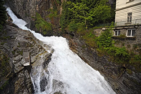 Waterfall Ache River Bad Gastein Austria — Stock Photo, Image